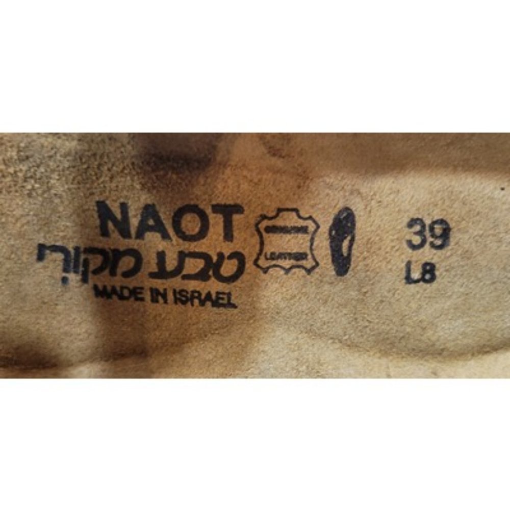 NAOT Juliette Women's Size EU 39 Beige/Beige Leather Strappy Sandals - Picture 12 of 12